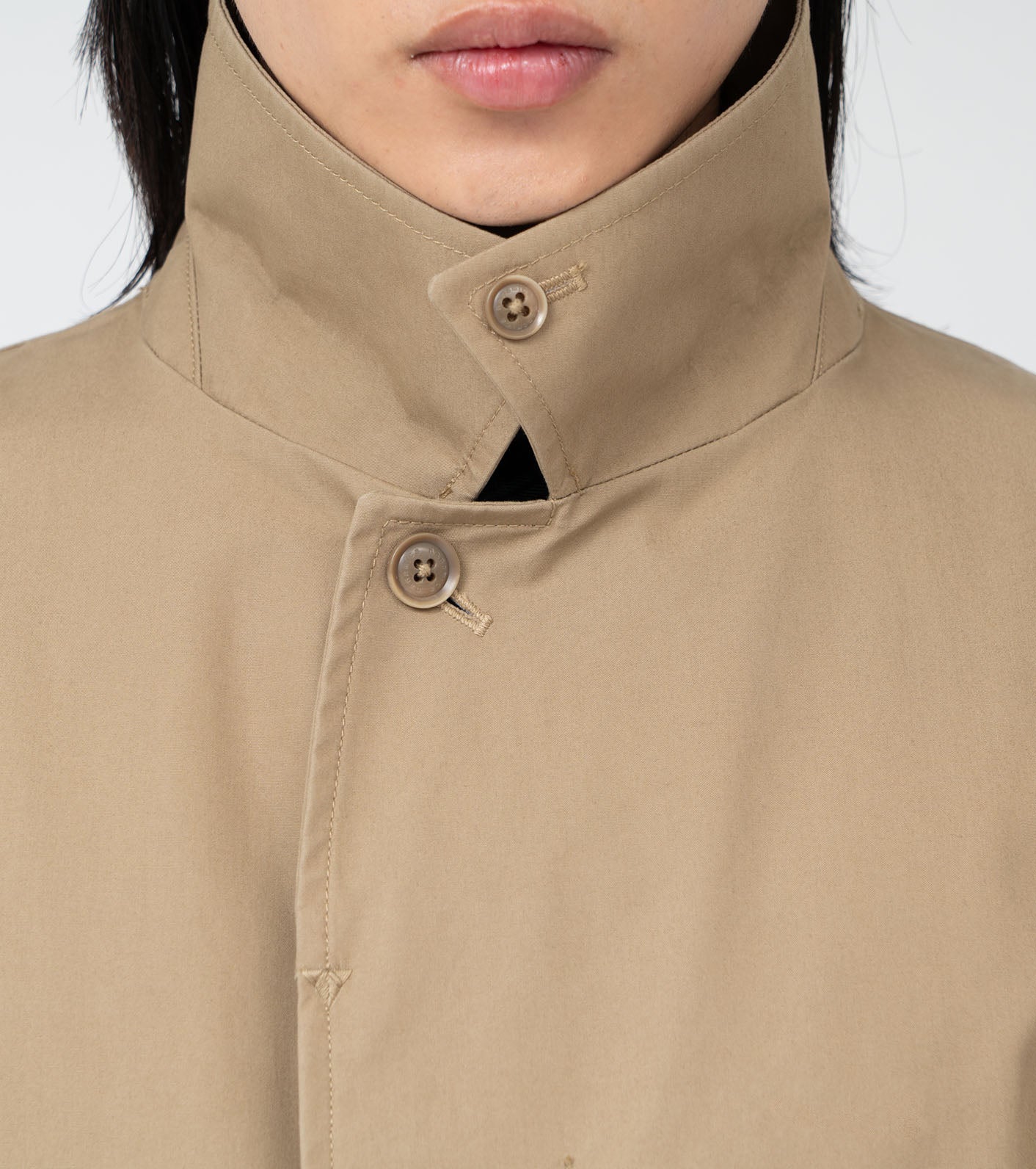 Nanamica GORE-TEX SOUTIEN COLLAR COAT-NAVY