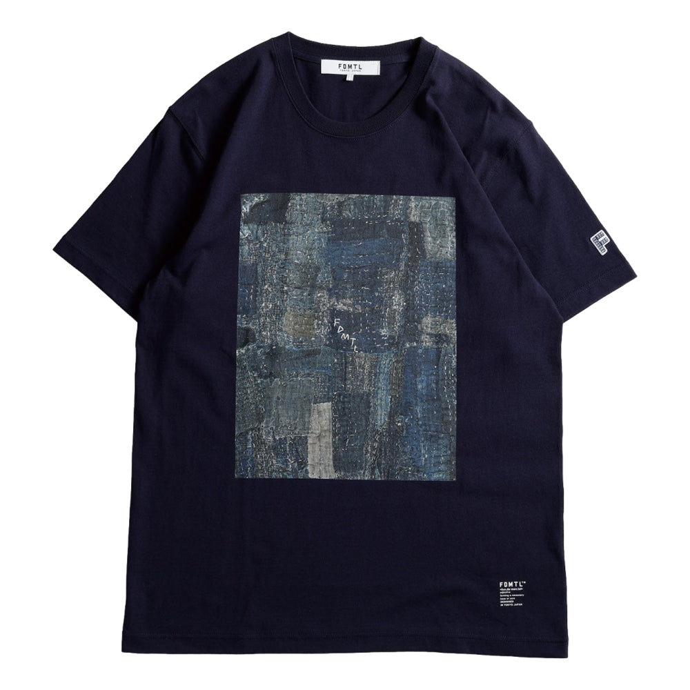 FUNDAMENTAL GRAPHIC BORO TEE-NAVY