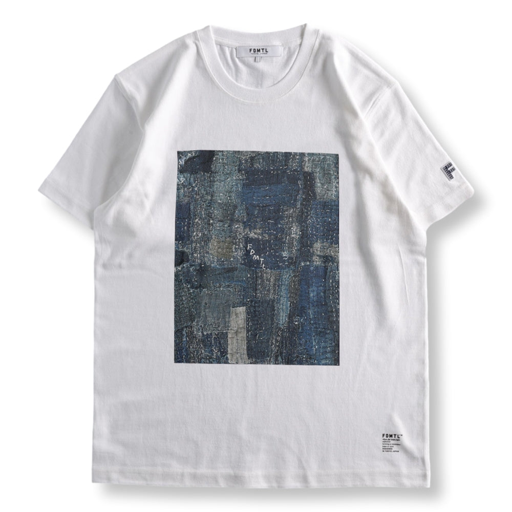 FUNDAMENTAL GRAPHIC BORO TEE-WHITE