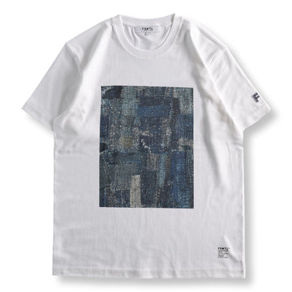 FUNDAMENTAL GRAPHIC BORO TEE-WHITE