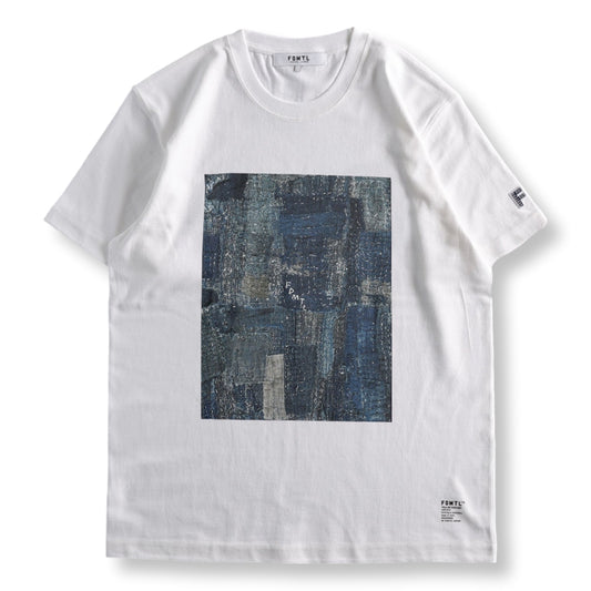 FUNDAMENTAL GRAPHIC BORO TEE-WHITE