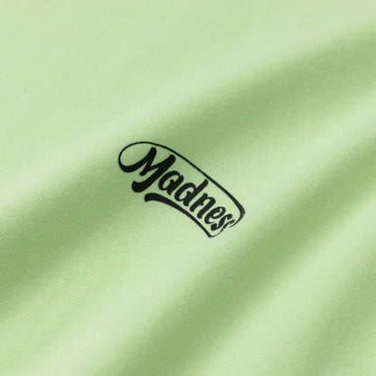 MADNESS GROOVY LOGO T-SHIRT-NEON GREEN