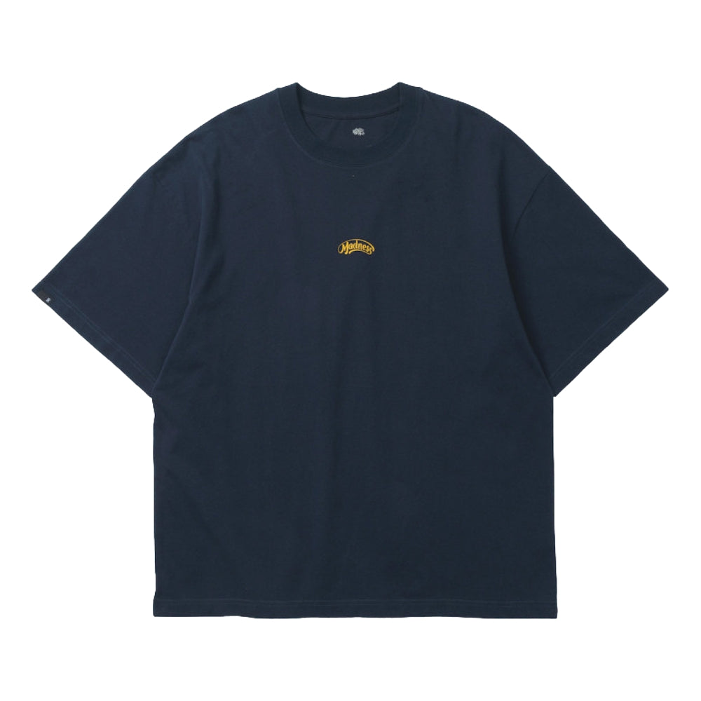 MADNESS GROOVY LOGO T-SHIRT-NAVY
