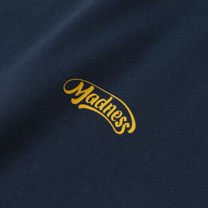 MADNESS GROOVY LOGO T-SHIRT-NAVY