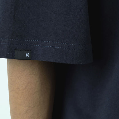 MADNESS GROOVY LOGO T-SHIRT-NAVY