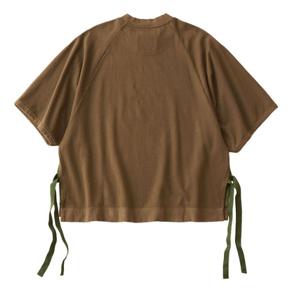 HALF SLEEVE EMBROIDERY LOGO PULLOVER