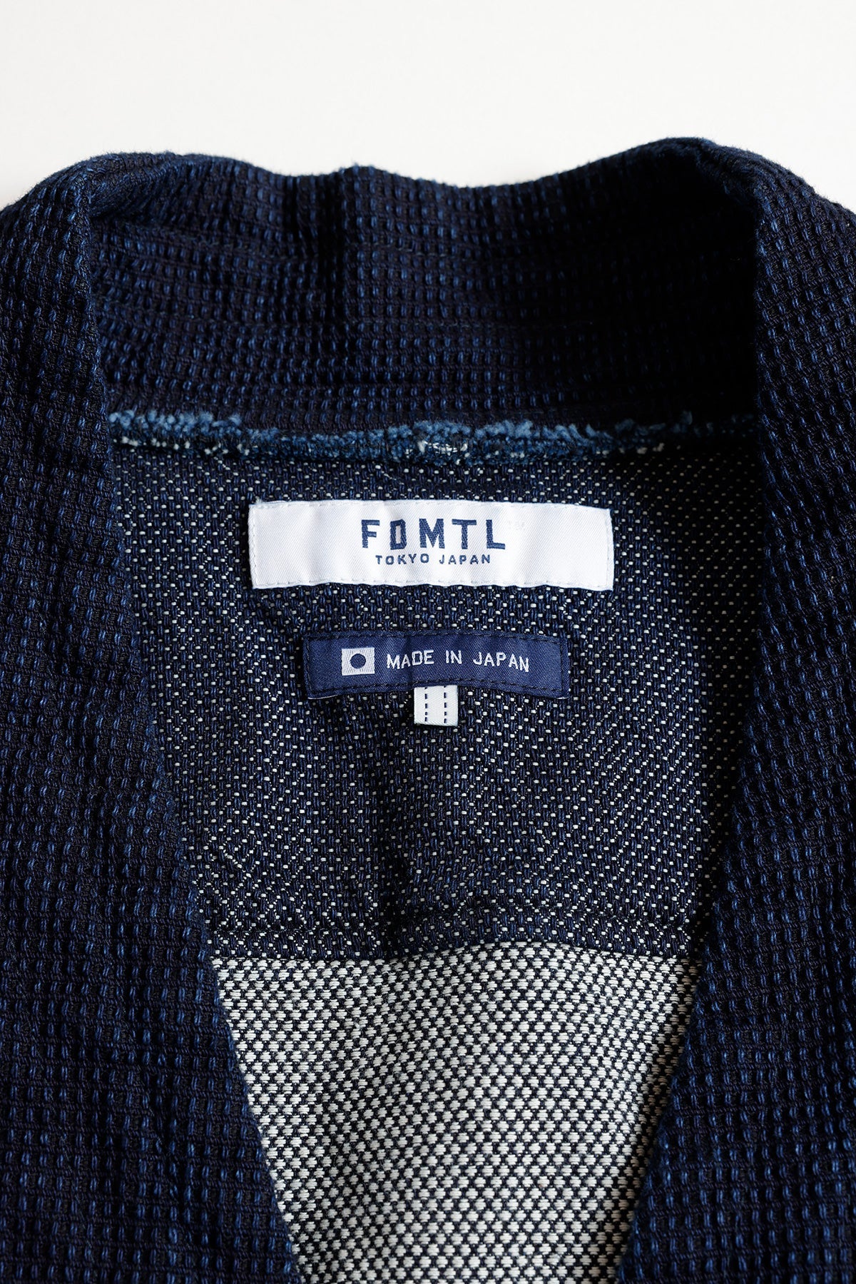 FUNDAMENTAL HAORI JUNGLE JACKET RINSE-INDIGO