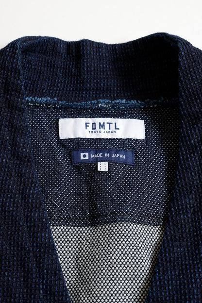FUNDAMENTAL HAORI JUNGLE JACKET RINSE-INDIGO