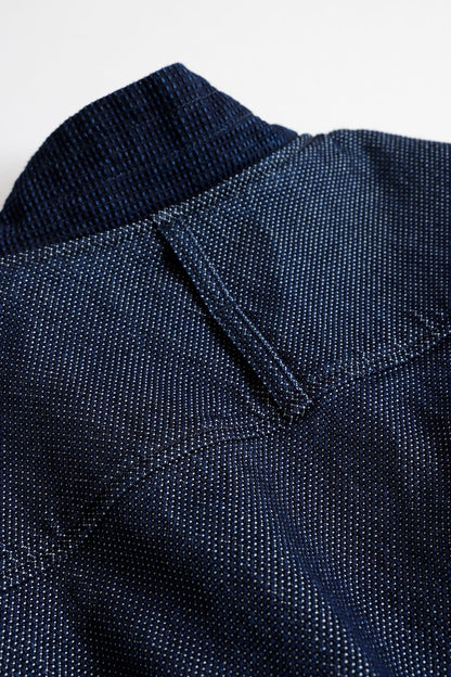 FUNDAMENTAL HAORI JUNGLE JACKET RINSE-INDIGO