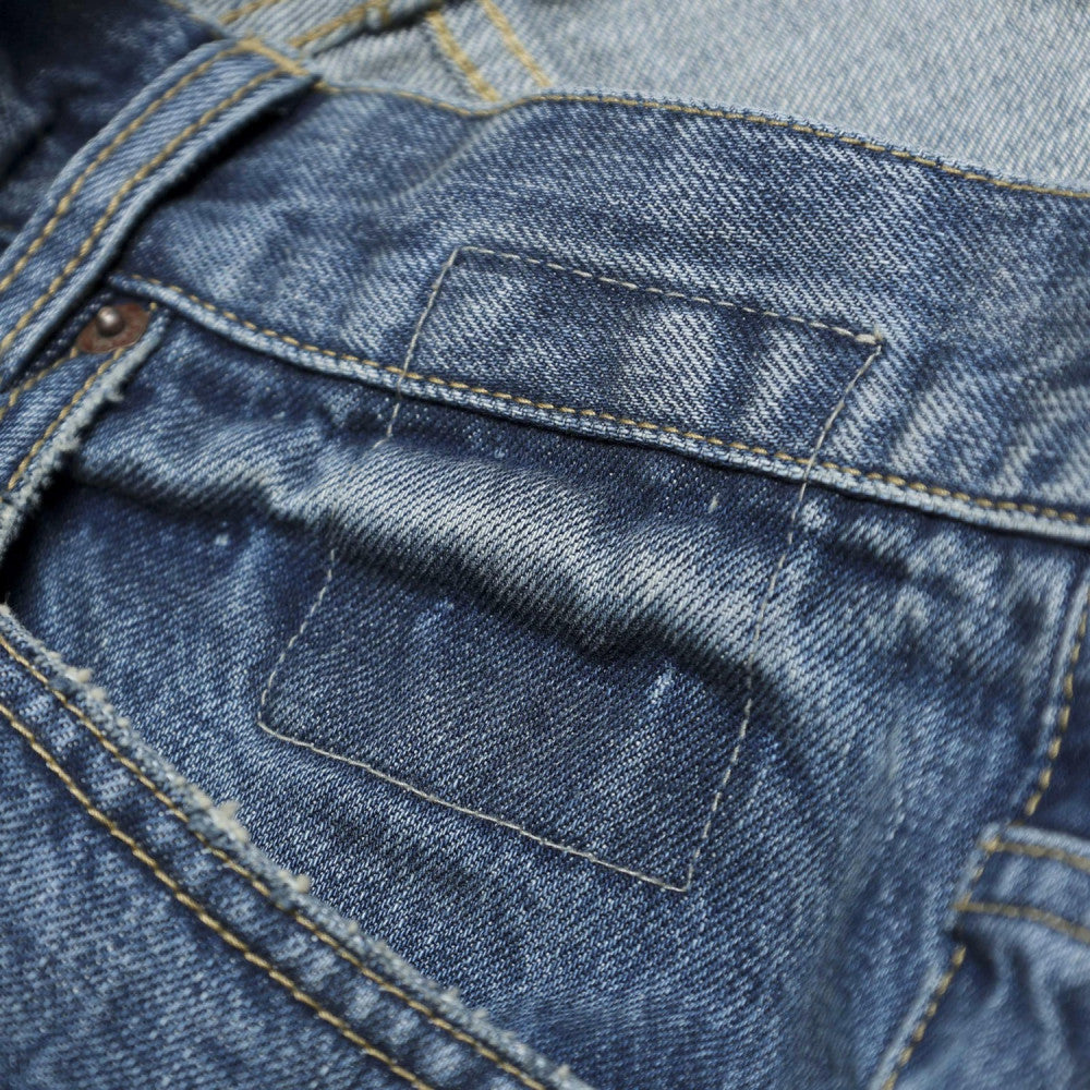MADNESS HARD AGING DENIM . M2 RELAXED-INDIGO