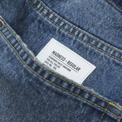 MADNESS HARD AGING DENIM . M2 RELAXED-INDIGO