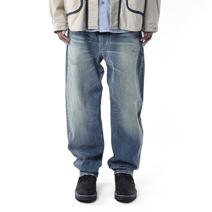 MADNESS HARD AGING DENIM . M2 RELAXED-INDIGO