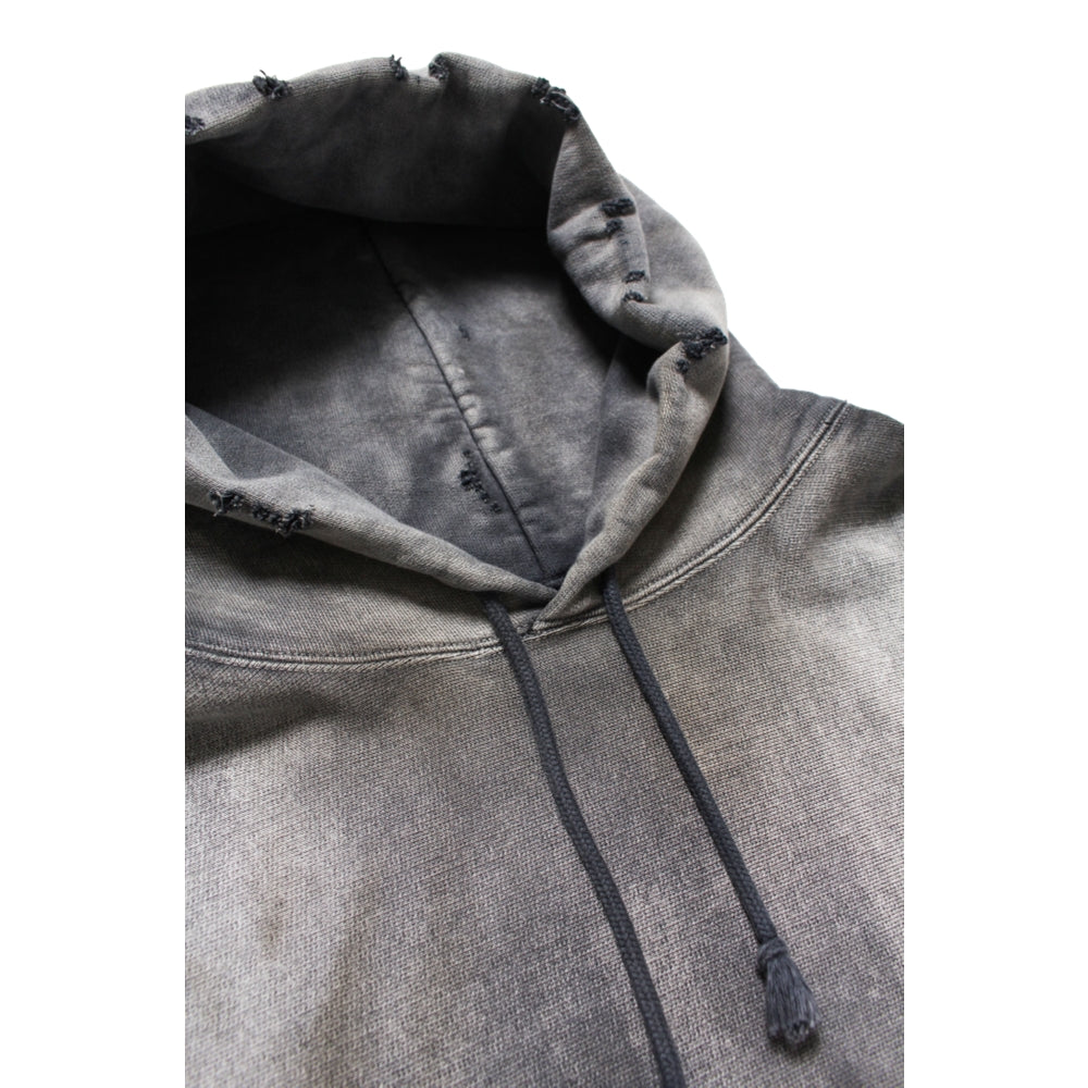 BOW WOW HARD AGING HOODIE-BLACK