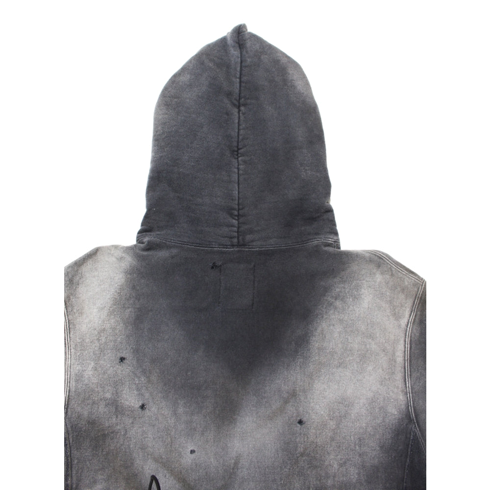 BOW WOW HARD AGING HOODIE-BLACK