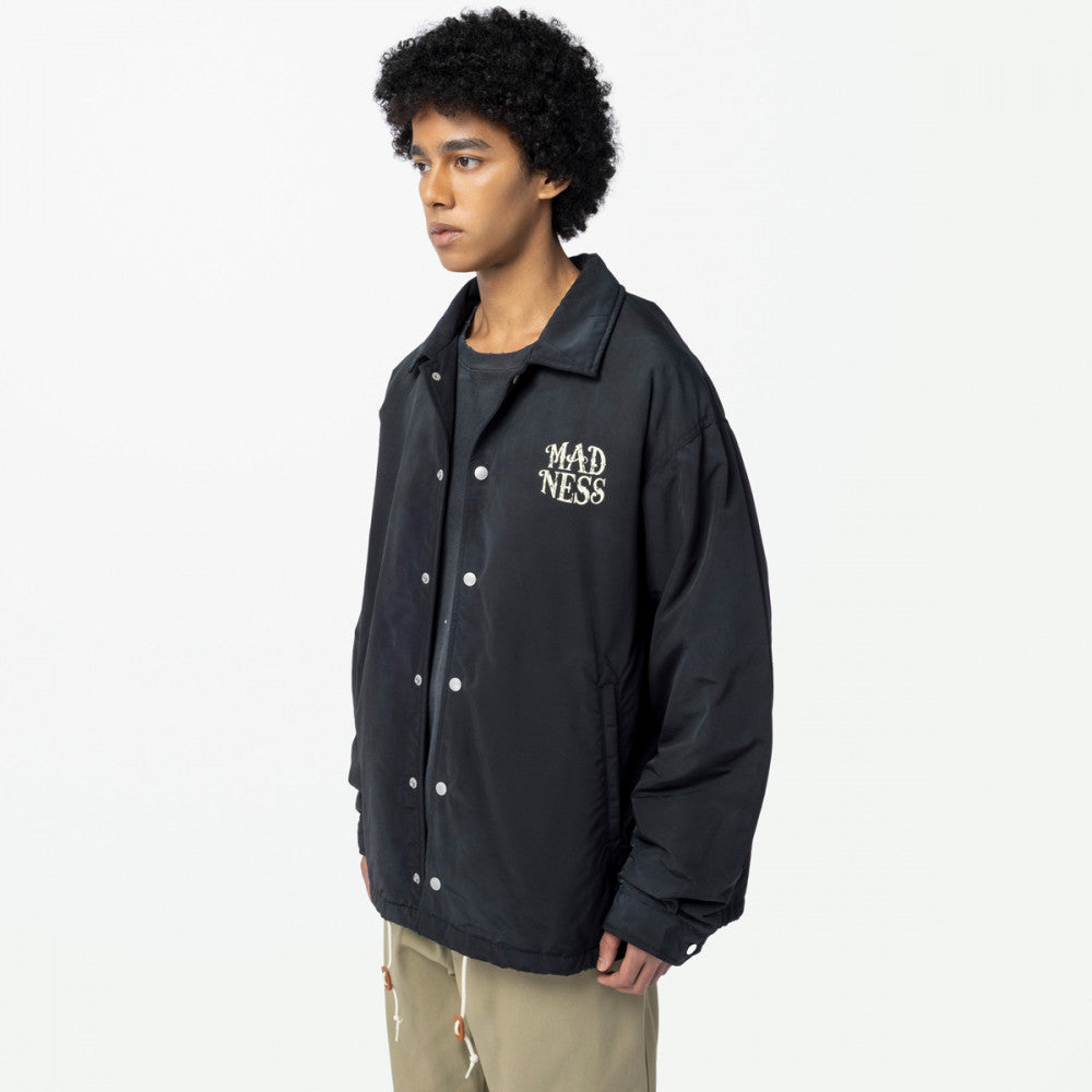MADNESS HARD AGING NYLON COACH (MADE IN JAPAN)-BLACK