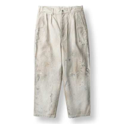 MADNESS HEAVY DUTY WORK PANTS (MADE IN JAPAN)-IVORY