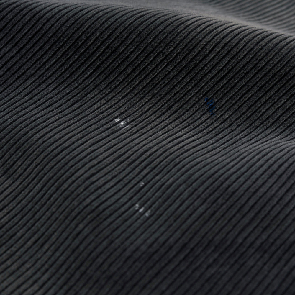 MADNESS HEAVY SELVAGE 10W-CORD WIDE PANTS (MADE IN JAPAN)-BLACK