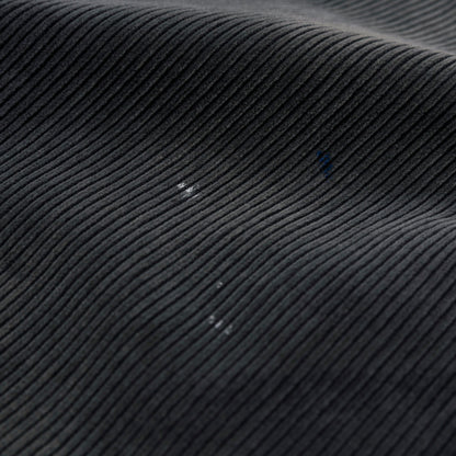 MADNESS HEAVY SELVAGE 10W-CORD WIDE PANTS (MADE IN JAPAN)-BLACK