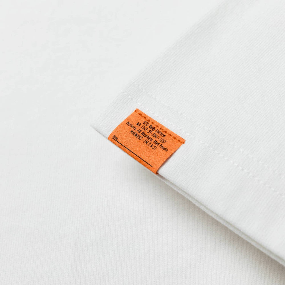 MADNESS HERITAGE BASIC 2-PACK T-SHIRT-WHITE