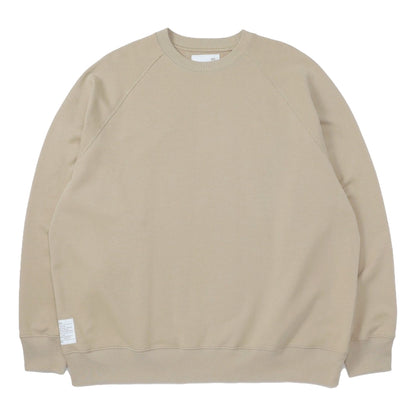 MADNESS HIGH COUNT RAGLAN LABEL SWEATSHIRT-BEIGE