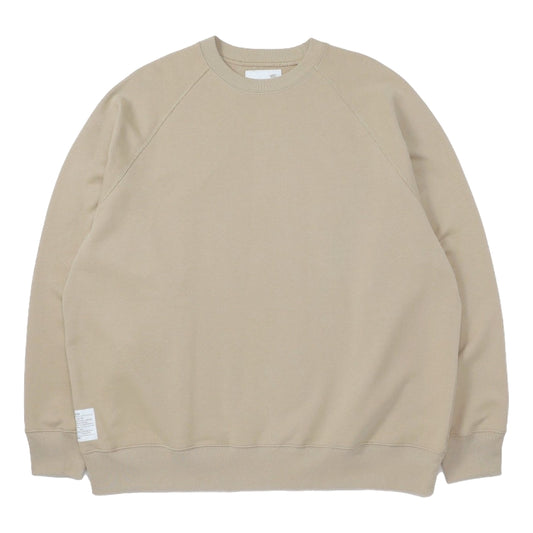 MADNESS HIGH COUNT RAGLAN LABEL SWEATSHIRT-BEIGE