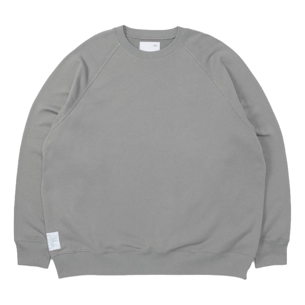 MADNESS HIGH COUNT RAGLAN LABEL SWEATSHIRT-LIGHT GREY