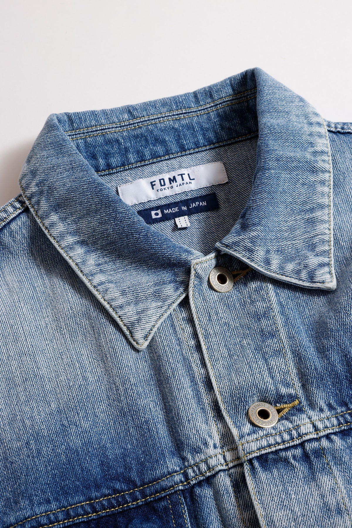 FUNDAMENTAL THIRD JACKET 3YR WASH-INDIGO