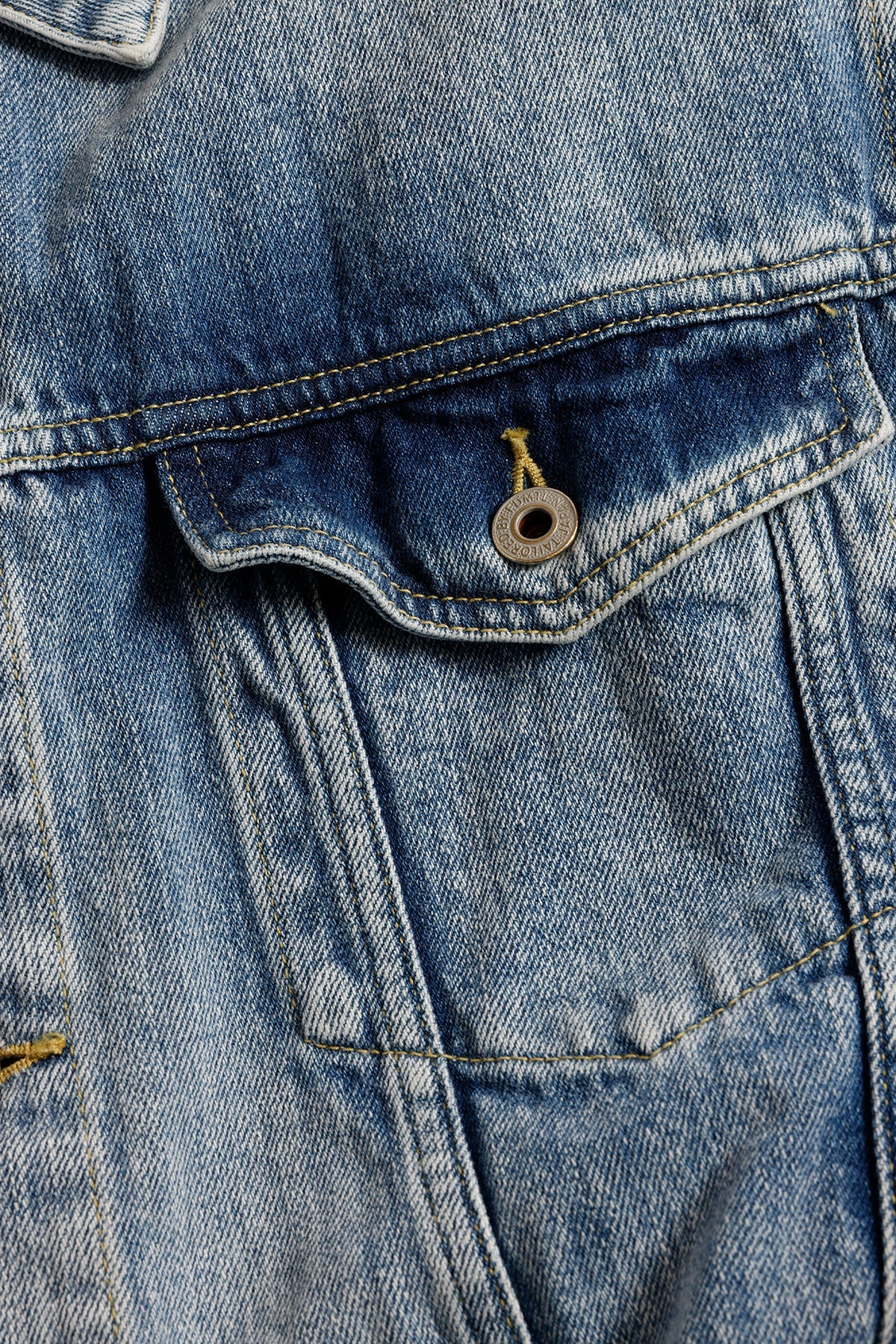 FUNDAMENTAL THIRD JACKET 3YR WASH-INDIGO