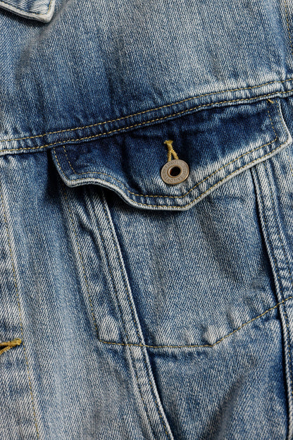 FUNDAMENTAL THIRD JACKET 3YR WASH-INDIGO