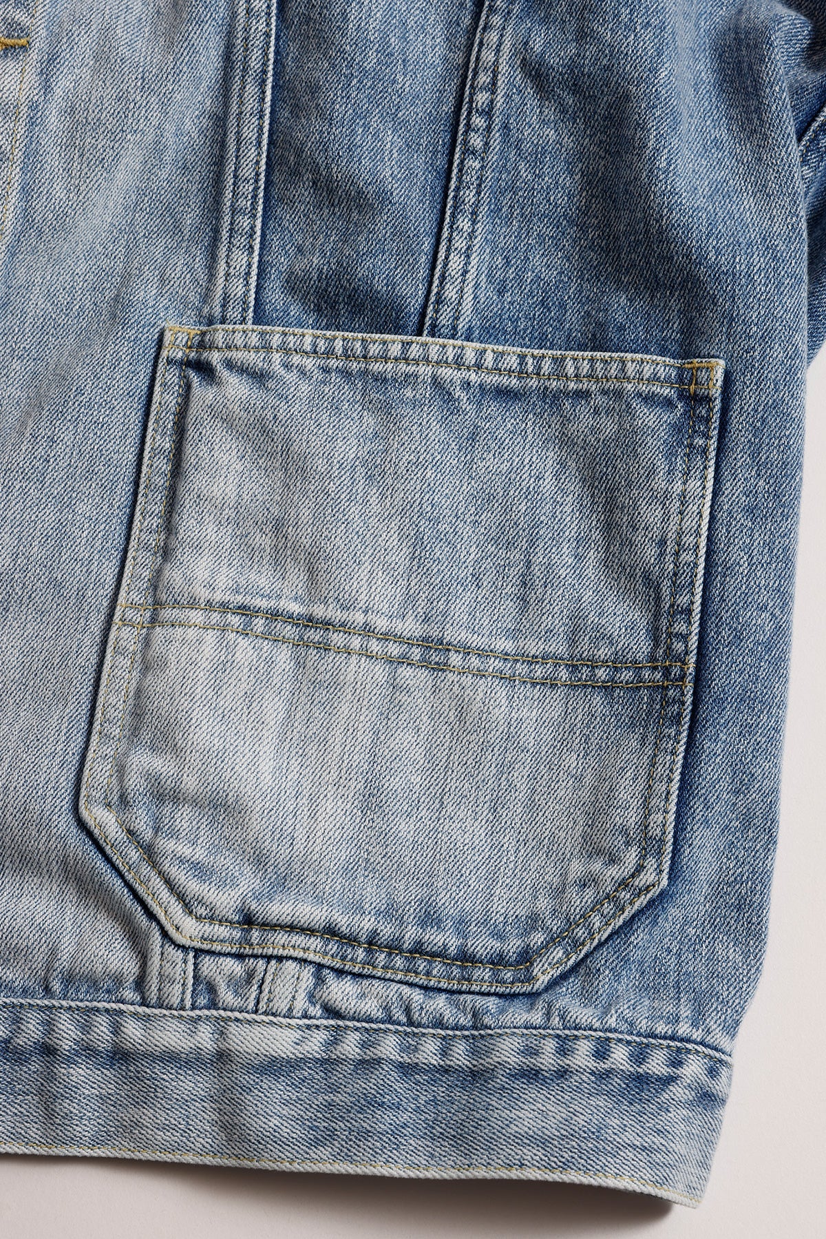 FUNDAMENTAL THIRD JACKET 3YR WASH-INDIGO
