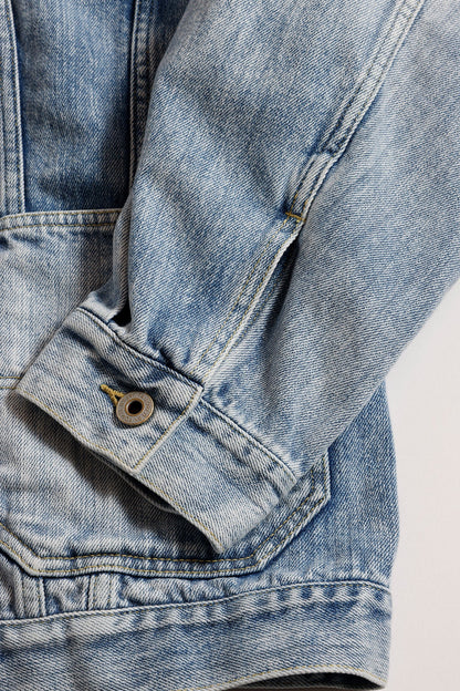 FUNDAMENTAL THIRD JACKET 3YR WASH-INDIGO
