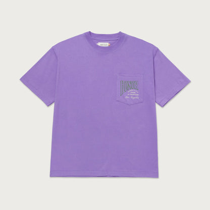 HONOR THE GIFT HTG® CIGAR LABEL SS TEE-PURPLE