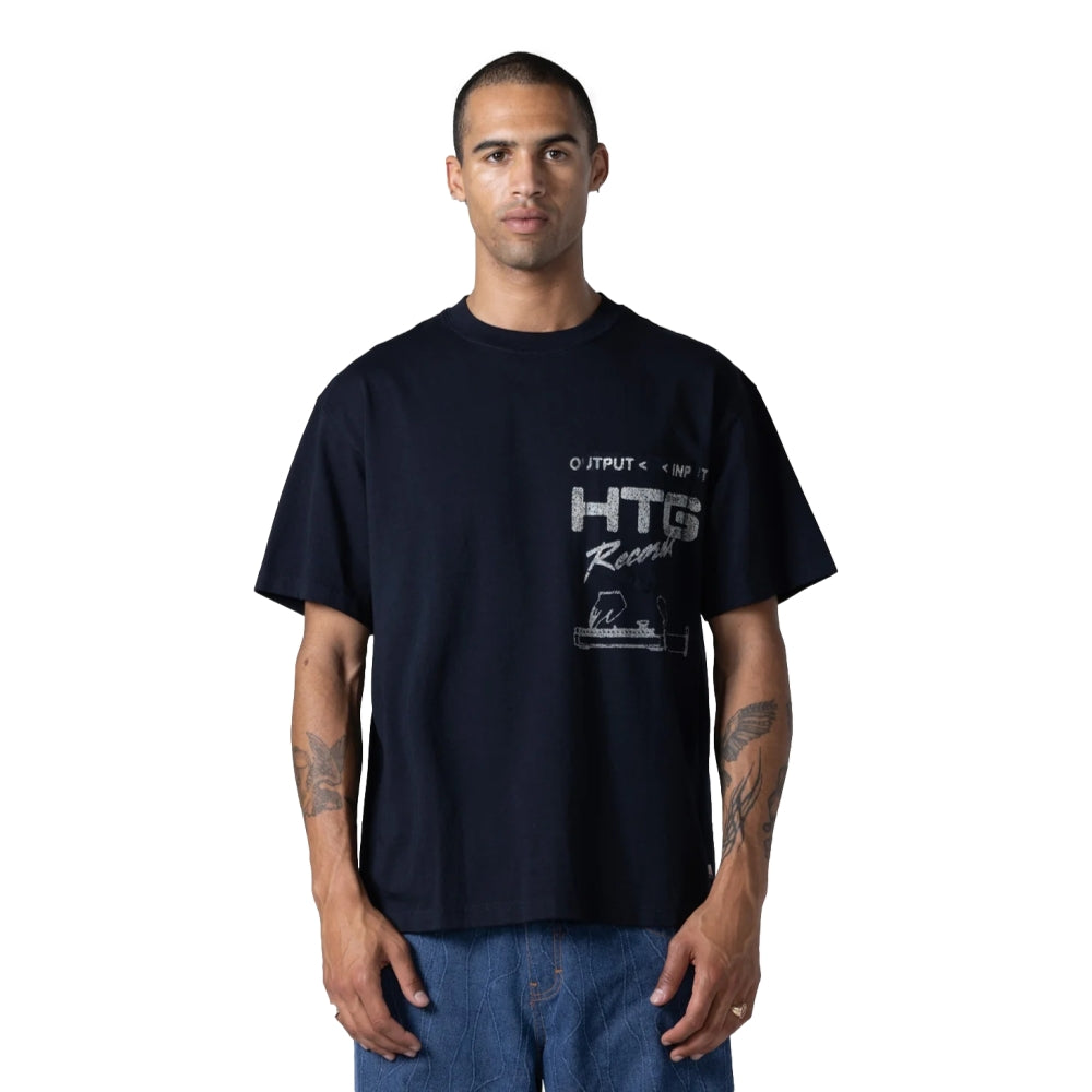 HONOR THE GIFT HTG RECORDS TEE-BLACK