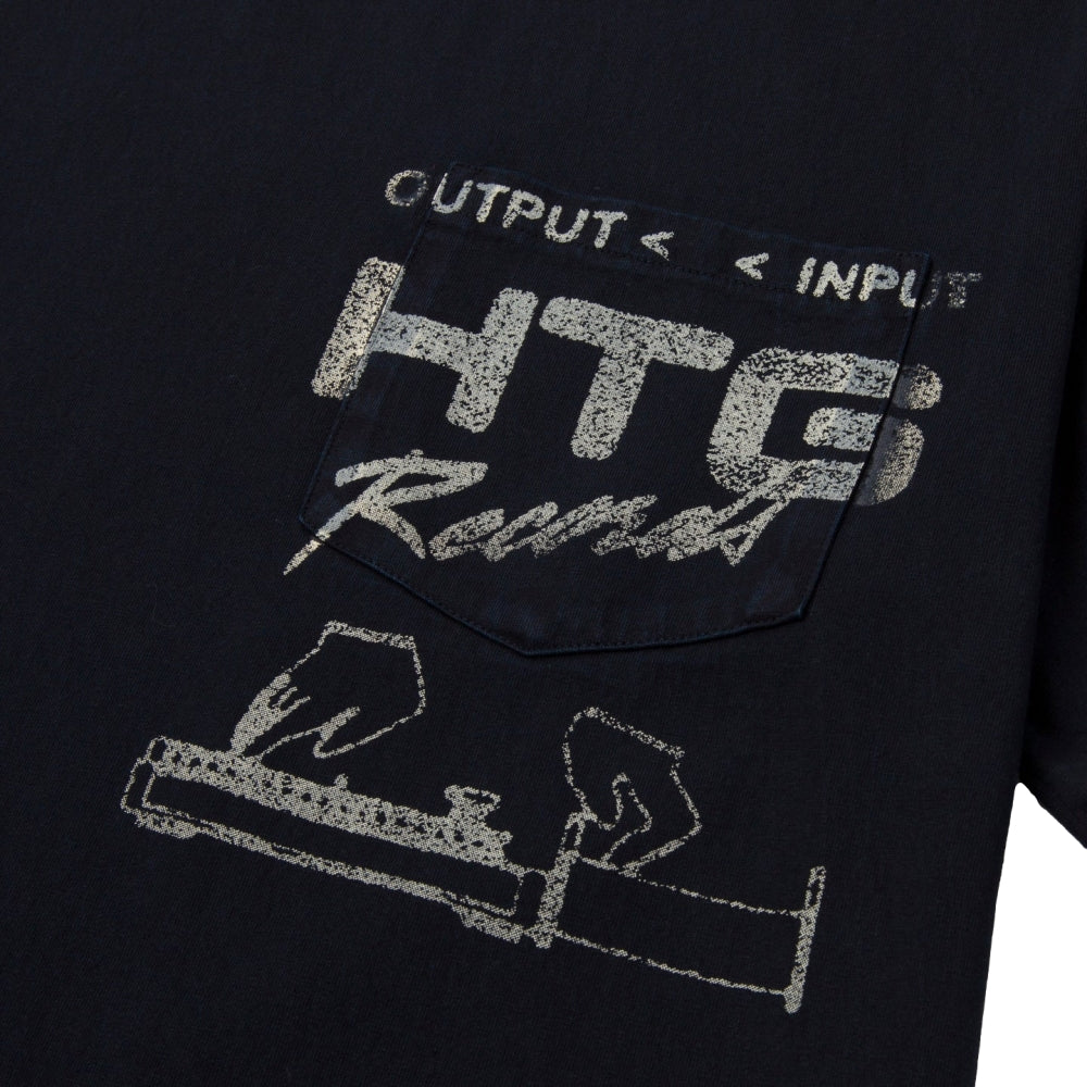 HONOR THE GIFT HTG RECORDS TEE-BLACK