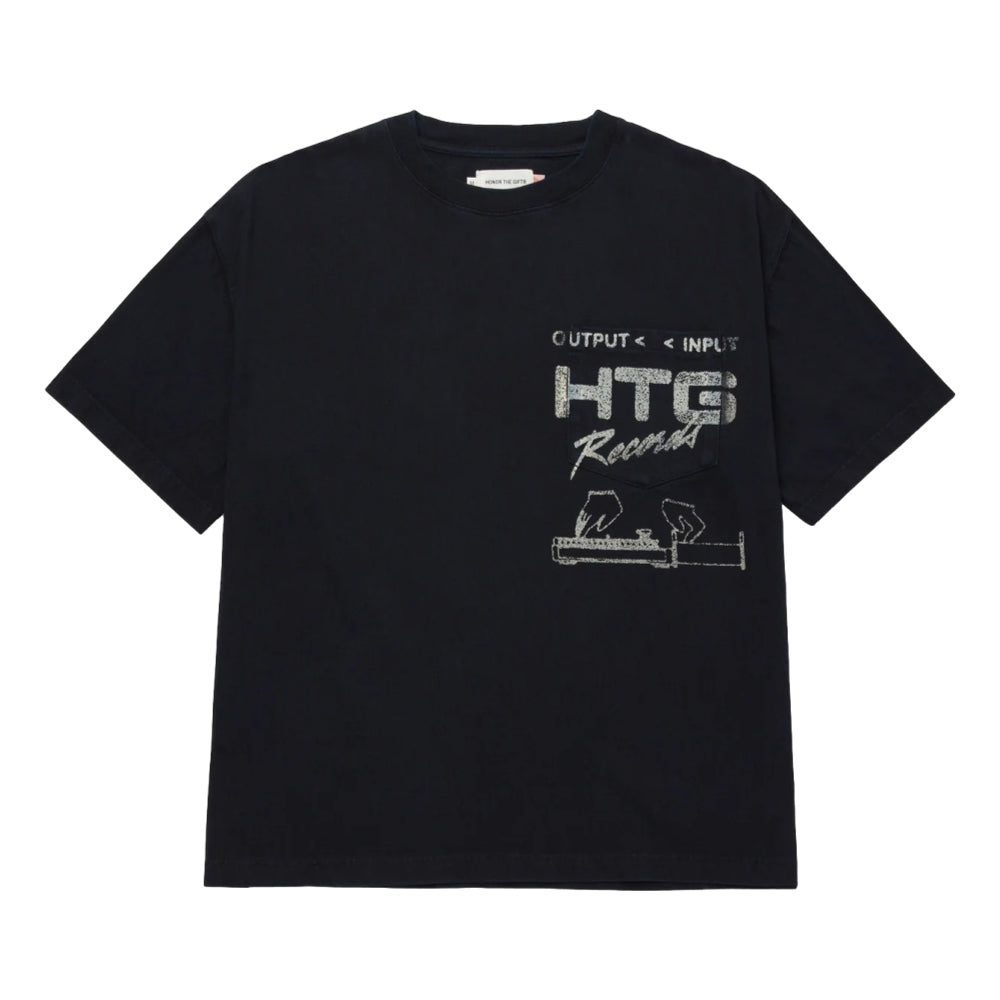 HONOR THE GIFT HTG RECORDS TEE-BLACK