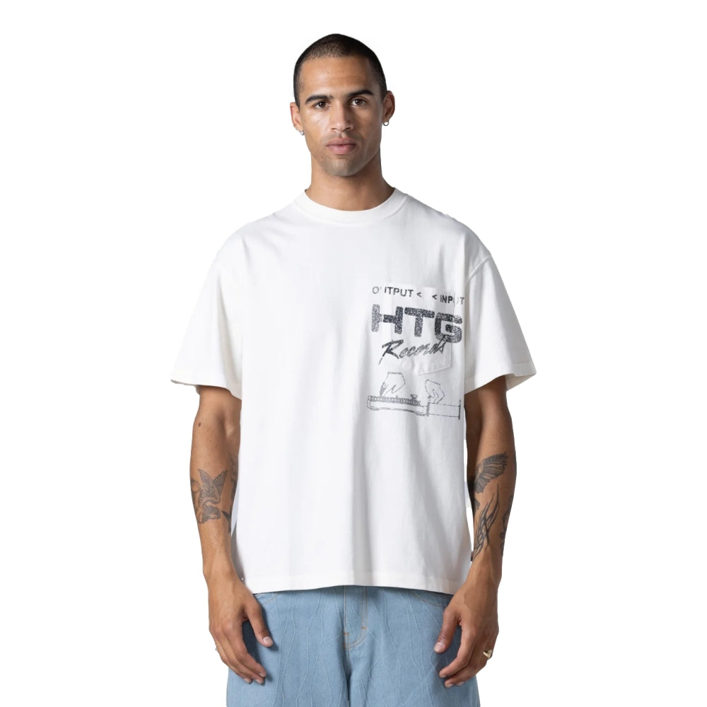 HONOR THE GIFT HTG RECORDS TEE-WHITE