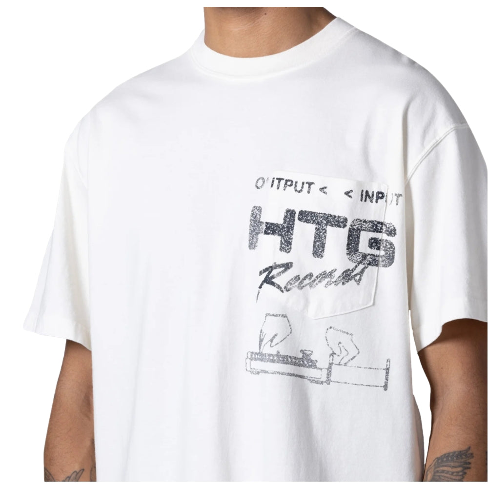 HONOR THE GIFT HTG RECORDS TEE-WHITE