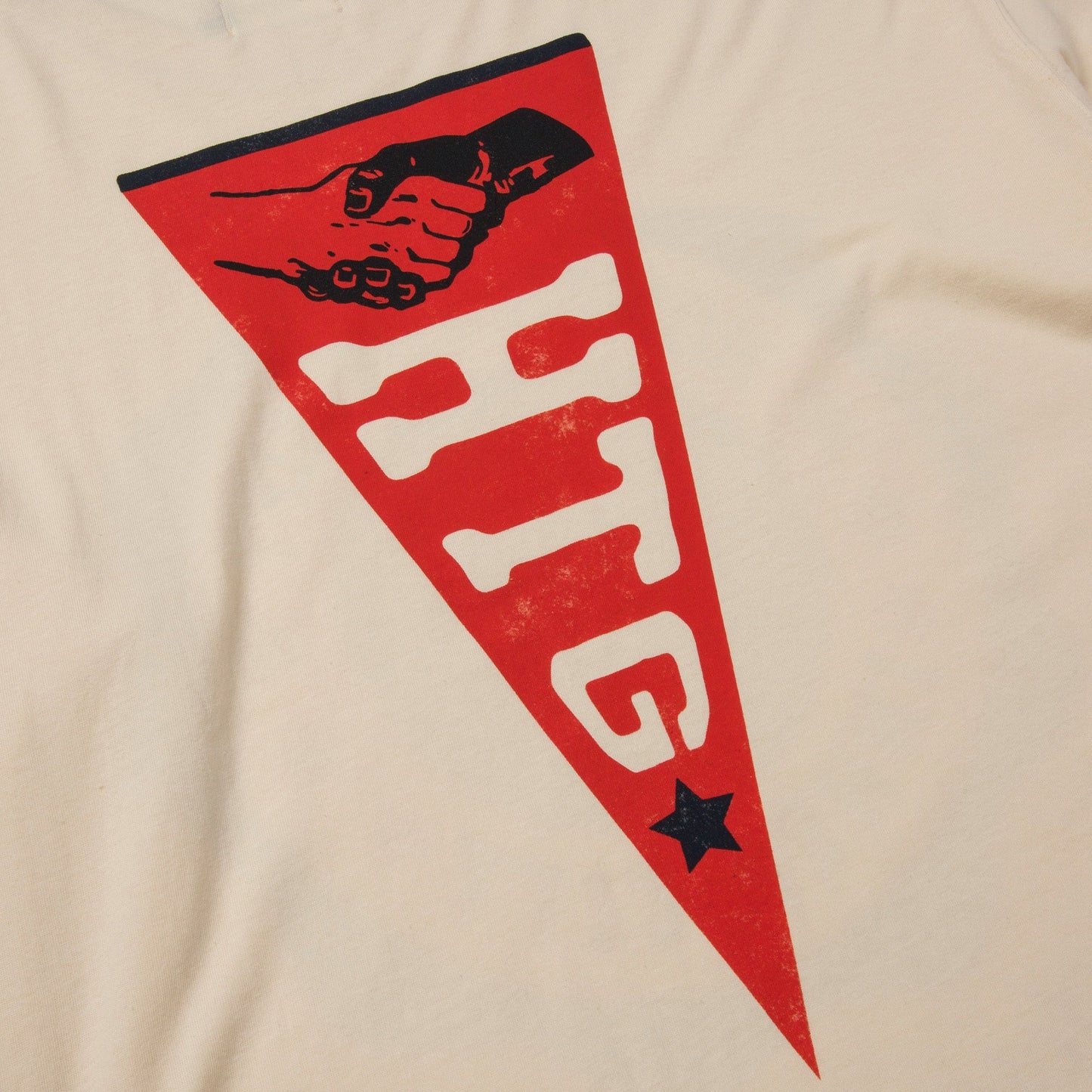 HONOR THE GIFT HTG SEAL LOGO LS TEE-BONE