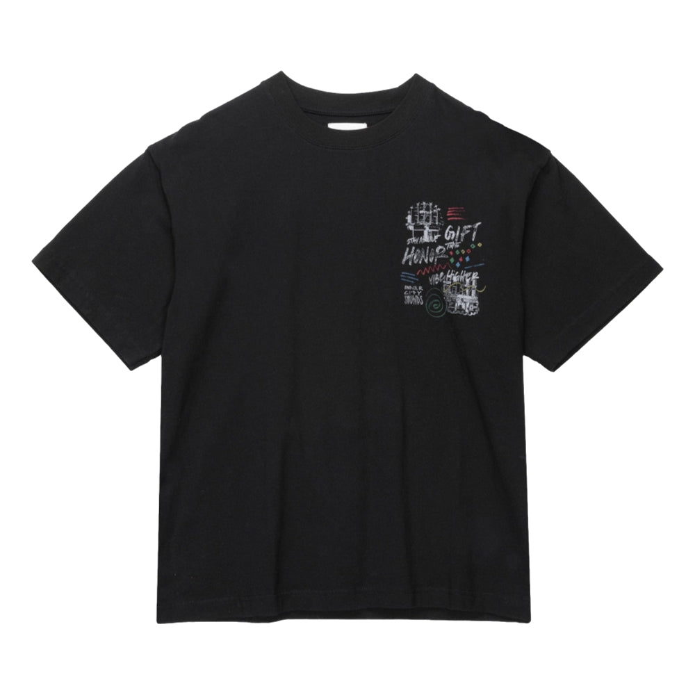 HONOR THE GIFT HTG VIBE HIGHER SS TEE-BLACK
