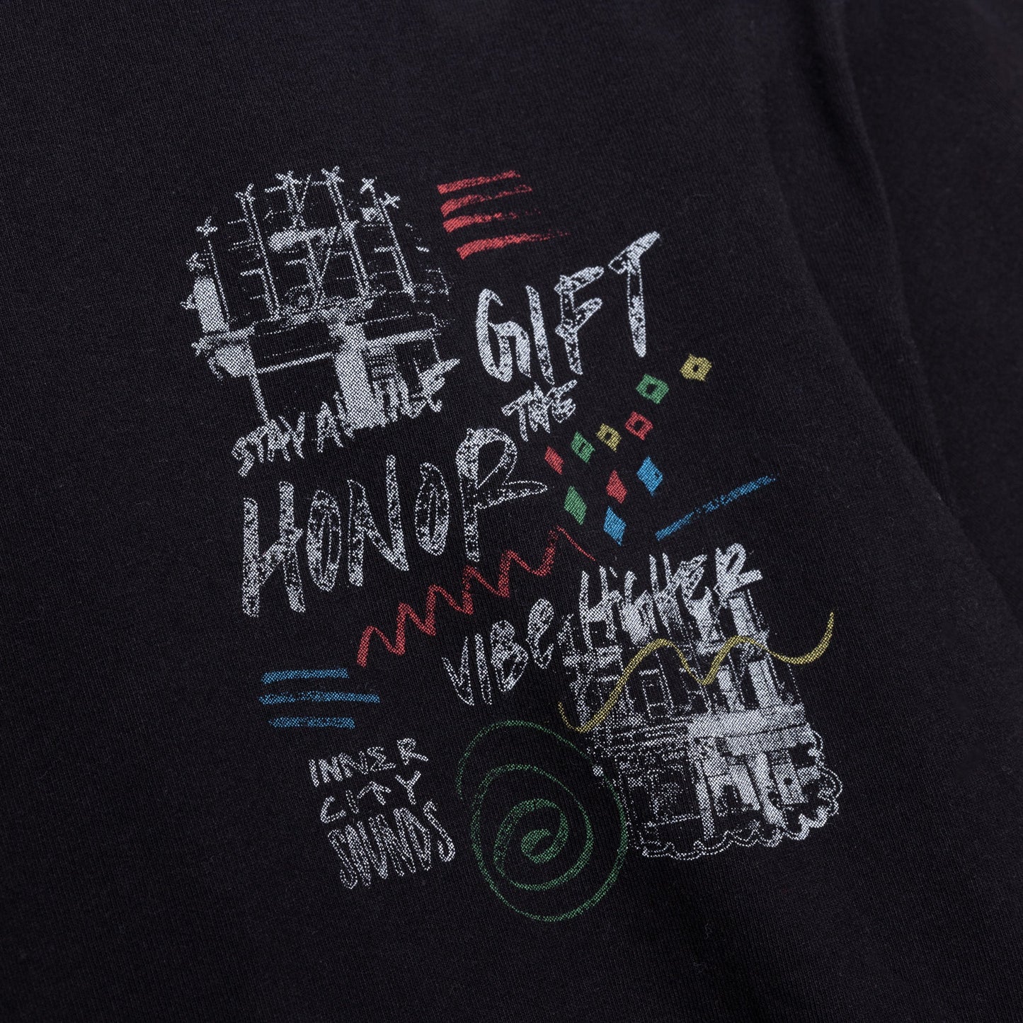 HONOR THE GIFT HTG VIBE HIGHER SS TEE-BLACK