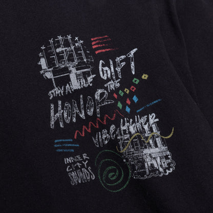 HONOR THE GIFT HTG VIBE HIGHER SS TEE-BLACK