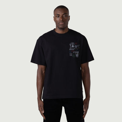 HONOR THE GIFT HTG VIBE HIGHER SS TEE-BLACK