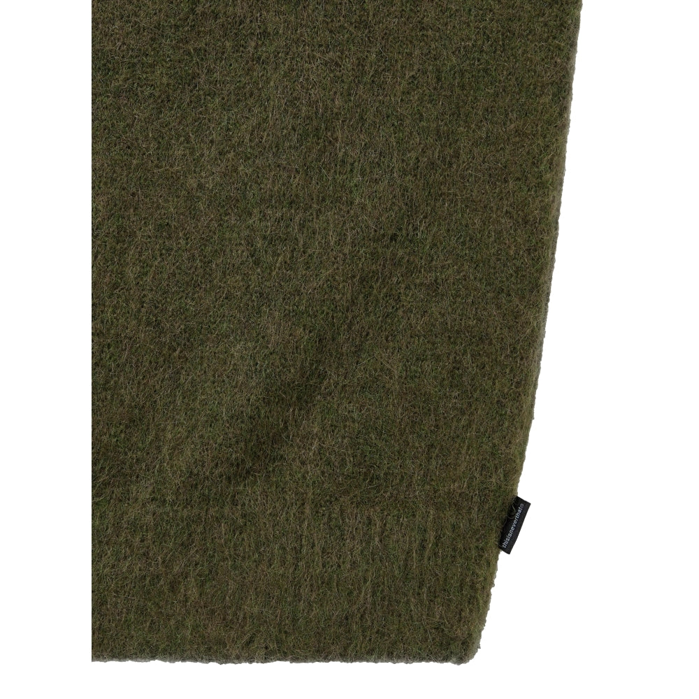 THIS IS NEVER THAT HAIRY KNIT CARDIGAN-OLIVE GREEN