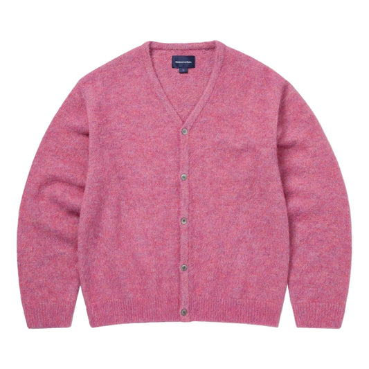 THIS IS NEVER THAT HAIRY KNIT CARDIGAN-PINK
