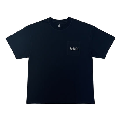 OPEN DIALOGUE X MADNESS PRINT TEE-BLACK
