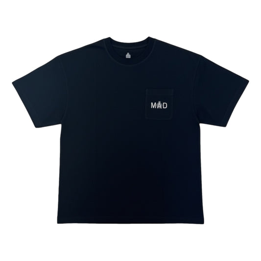 OPEN DIALOGUE X MADNESS PRINT TEE-BLACK