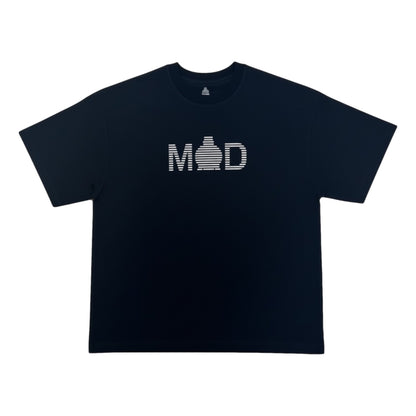 OPEN DIALOGUE X MADNESS PRINT TEE-BLACK