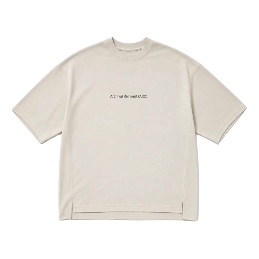 ARCHIVAL REINVENT ARC LOGO TEE-GREY