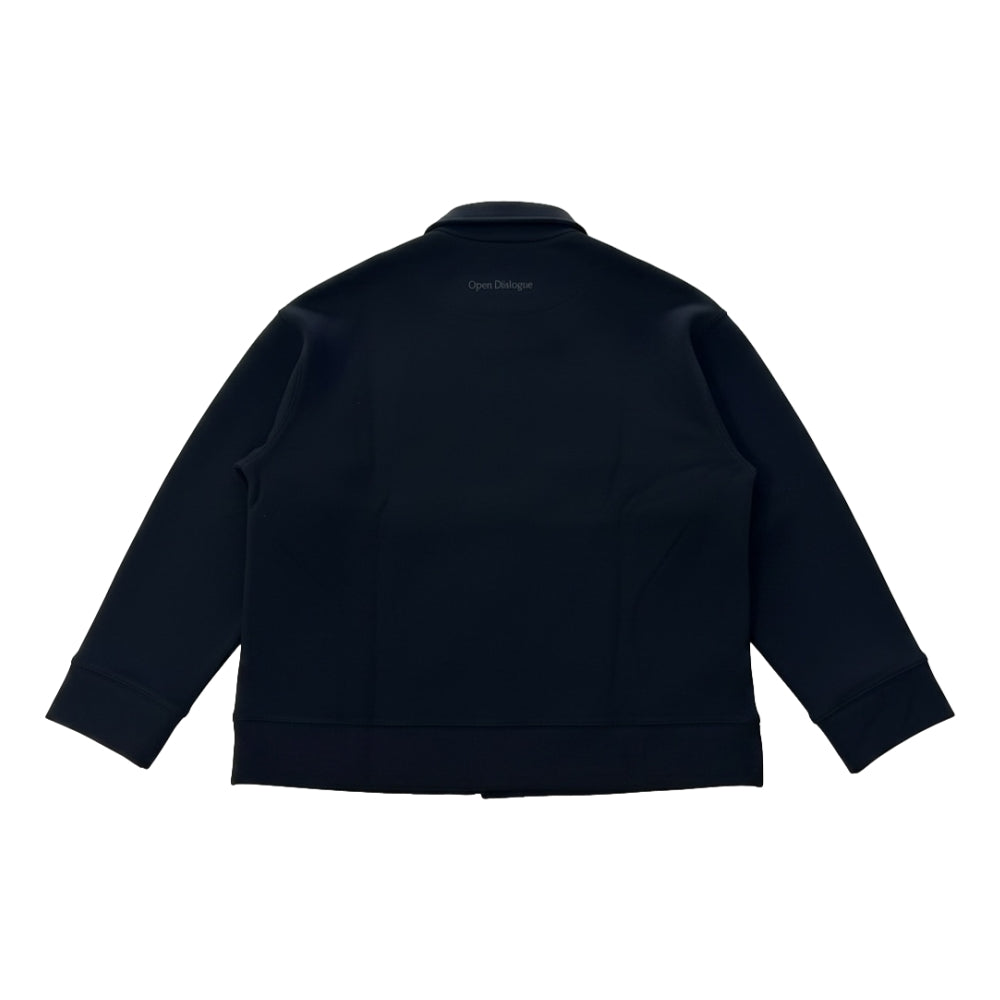 OPEN DIALOGUE PULLOVER-BLACK