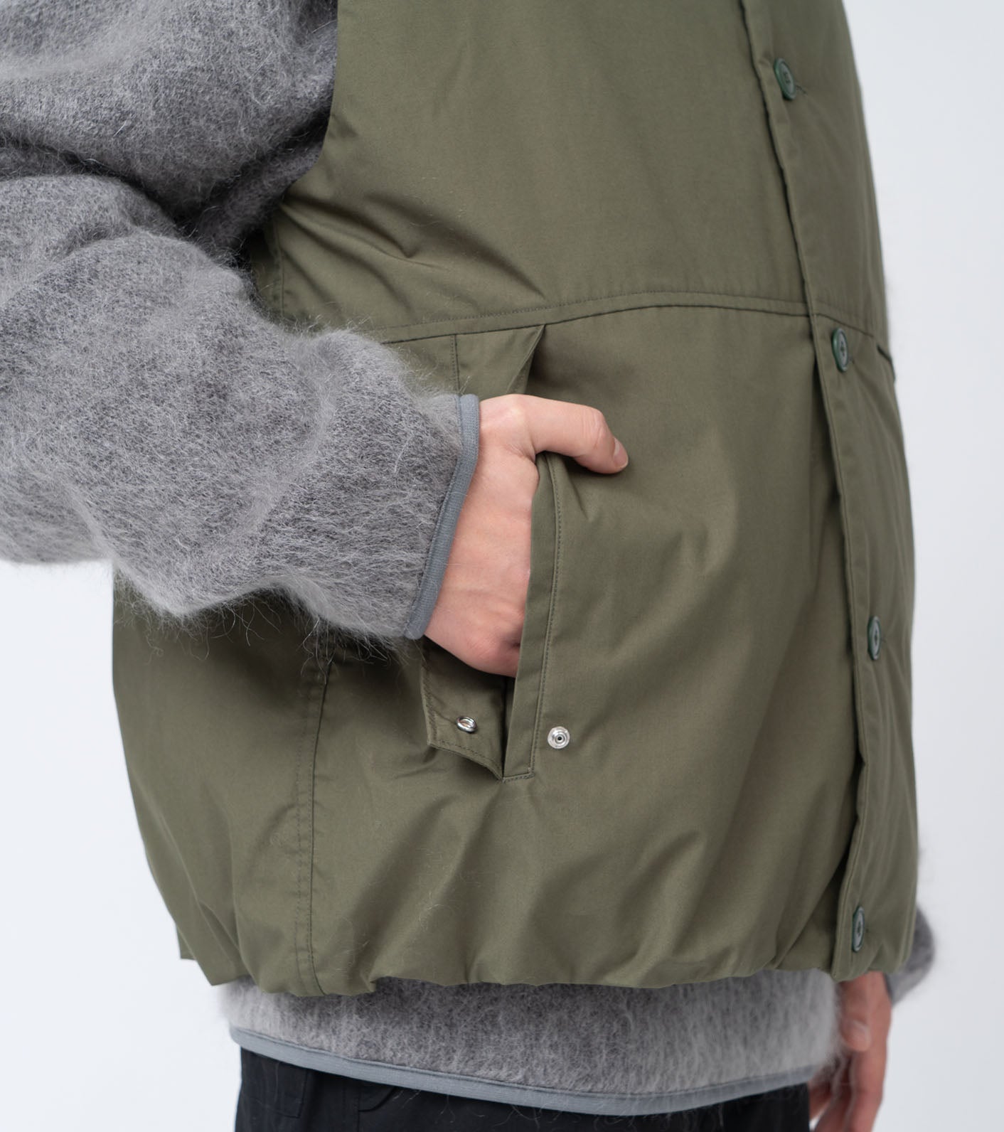 Nanamica INSULATION VEST-OLIVE